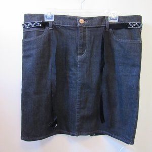 Old Navy Stretch Denim Pencil Skirt